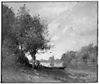 A Pond near Nangis, Paul-Désiré Trouillebert (French, Paris 1829–1900 Paris), Oil on canvas