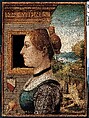 Portrait of a Woman, possibly Ginevra d'Antonio Lupari Gozzadini, Attributed to the Maestro delle Storie del Pane (Italian (Emilian), active late 15th century), Tempera on wood