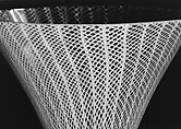 Goblet, Colorless (slightly gray) and opaque white nonlead glass. Blown, "vetro a retorti"., Italian (Venice)