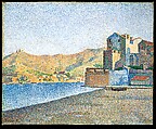 The Town Beach, Collioure, Opus 165 (Collioure. La Plage de la ville. Opus 165), Paul Signac (French, Paris 1863–1935 Paris), Oil on canvas