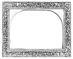 Reverse cassetta frame, Oak, French, Lyon