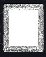 Astragal frame, Oak, French