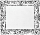Swept frame, Oak lower moldings and feather keys; lime upper moldings., French