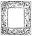 Swept frame, Oak lower moldings and feather keys; lime upper moldings., French
