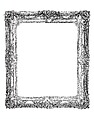 Swept frame, Oak lower moldings and feather keys; lime upper moldings., French