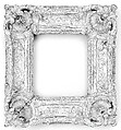 Hollow frame, Oak lower moldings and feather keys; lime upper moldings., French
