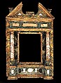 Tabernacle frame, Poplar, mother of pearl, marble, Italian, Venice