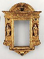 Tabernacle frame, Poplar with pine rebate., Italian, Verona