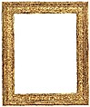 Cassetta frame, Carved and gilt poplar, Italian, Veneto
