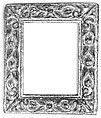 Astragal frame, Poplar, Italian, Veneto