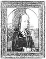 Cassetta frame, Walnut. Gilt; brown-red bole; hazzling., Spanish
