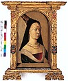 Part of a tabernacle frame, Poplar. Yellow bole, red and blue color., Flemish, Antwerp (?)