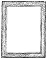 Cassetta frame, Cimolo. Gilt; deep brown bole., Lombard