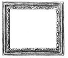 Salvator Rosa frame, Pine, Italian, Piedmont