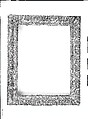 Ogee frame, Poplar and walnut, Italian, Rome