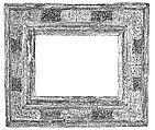 Reverse Cassetta frame, Pine, Southern Italy