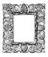 Palatina-style Salvator Rosa frame, Poplar, Southern Italy