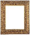 Reverse frame, Poplar. Mitered. Gilt; brown-orange bole. , Southern Italian or Bolognese