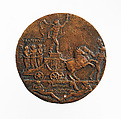 Portrait medal of Sultan Mehmed II (obverse); a Triumphal Chariot (reverse), Bertoldo di Giovanni (Italian, born Florence (?) ca. 1430–40, died 1491 Poggio a Caiano), Bronze