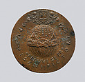 Portrait medal of Don Inigo d'Avalos (obverse); Sphere Representing Earth, Sea, and Sky (reverse), Pisanello (Antonio Pisano) (Italian, Pisa or Verona by 1395–1455), Bronze (copper alloy with warm brown patina under a worn layer of black wax)