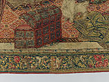 Emperor Vespasian Cured by Veronica's Veil, Wool, silk, and gilt-metal-strip-wrapped silk in slit, dovetailed, and double interlocking tapestry weave., Flemish, Brussels