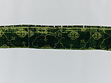 Fragment, silk, Italian