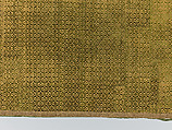 Cover, Silk; metal; cotton, Italian or Spanish