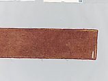 Two Orphrey Sections made into a Hanging or Cover, Silk; metal; hemp plain weave, Spanish