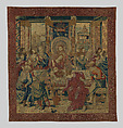 The Last Supper, Designed by Bernard van Orley (Netherlandish, Brussels ca. 1492–1541/42 Brussels), Wool, silk, silver-gilt thread.
