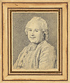 François-Emmanuel Pommyer, abbot of Bonneval, Charles Nicolas Cochin II (French, Paris 1715–1790 Paris), Black chalk and pencil (?)