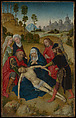 The Lamentation of Christ, Simon Marmion (French, Amiens ca. 1425–1489 Valenciennes), Oil and tempera (?) on oak panel