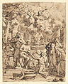 The Sacrifice of Iphigenia, Gerard de Lairesse (Dutch, Liège 1641–1711 Amsterdam), Pen and brown ink