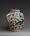Apothecary jar (orciuolo), perhaps workshop of Giunta di Tugio (Italian (Florence), active ca. 1430–1466), Maiolica (tin-glazed earthenware)