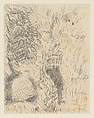 The Goatherd (recto), Pierre Bonnard (French, Fontenay-aux-Roses 1867–1947 Le Cannet), Pencil and colored chalk on cream wove paper (from sketchbook)