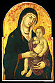 Madonna and Child, Ugolino da Siena (Ugolino di Nerio)  Italian, Tempera on wood, gold ground