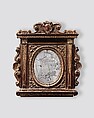 Tabernacle mirror frame, Unknown (Italian, Ferrara), Walnut, Italian, Florence(?)