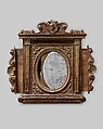 Tabernacle mirror frame, Unknown (Italian, Ferrara), Walnut, Italian, Florence(?)