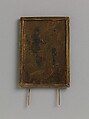 Portrait of a Woman, Possibly a Nun of San Secondo; (verso) Scene in Grisaille, Jacometto (Jacometto Veneziano) (Italian, active Venice by ca. 1472–died before 1498), Oil on wood; (verso: oil and gold on wood)