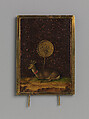 Portrait of Alvise Contarini(?); (verso) A Tethered Roebuck, Jacometto (Jacometto Veneziano) (Italian, active Venice by ca. 1472–died before 1498), Oil on wood; verso: oil and gold on wood