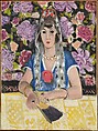 Espagnole: Harmonie en bleu (Spanish Woman: Harmony in Blue), Henri Matisse (French, Le Cateau-Cambrésis 1869–1954 Nice), Oil on canvas