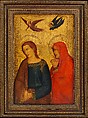 Saints John the Evangelist and Mary Magdalene, Italian, Neapolitan Follower of Giotto (active second third of the 14th century), Tempera on wood, gold ground
