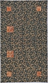 Kesa (Buddhist priest's robe), Japanese  , late Edo to early Meiji period, Silk, gold leaf on lacquered paper strip, and gold leaf on lacquered paper-strip-wrapped cotton, warp-float-faced 4/1 satin weave with weft-float-faced 1/2 