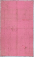 Kesa (Buddhist priest's robe), Japanese  , late Edo to early Meiji period, Silk, gold leaf on lacquered paper strip, and gold leaf on lacquered paper-strip-wrapped cotton, warp-float-faced 4/1 satin weave with weft-float-faced 1/2 "z" twill interlacings of secondary binding warps and supplementary patterning wefts., Japanese