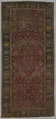 Indo-Persian carpet with repeat pattern of vine scrolls and palmettes, Wool pile on cotton foundation., Indo-Persian