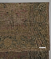 Indo-Persian carpet with repeat pattern of vine scrolls and palmettes., Wool pile on cotton foundation., Indo-Persian