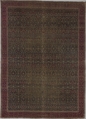Carpet with a millefleur pattern, Wool (probably pashmina) pile on cotton foundation., Indian, Kashmir