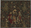The Falcon Hunt, Wool, and silk in slit tapestry weave with some non-horizontal or eccentric wefts., Southern Netherlands