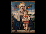 Madonna and Child, Giovanni Bellini (Italian, Venice, 1424/26–1516 Venice), Tempera, oil, and gold on wood