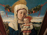 Madonna and Child, Giovanni Bellini (Italian, Venice, 1424/26–1516 Venice), Tempera, oil, and gold on wood