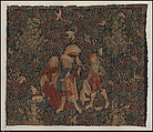The Falcon Hunt, Wool, and silk in slit tapestry weave with some non-horizontal or eccentric wefts., Southern Netherlands